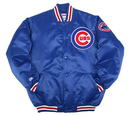 cubs exact replica baseball jacket|Chicago Cubs Authentic Collection, Cubs Authentic Apparel, .